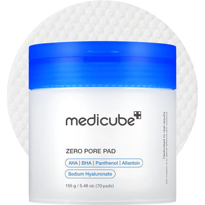 Medicube Zero Pore Pad 2.0 – Almohadillas Exfoliantes para Poros
